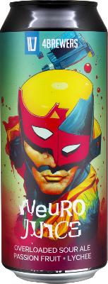 четыре пивовара нейро джус / 4 brewers neuro juice ж/б (0,5 л.)