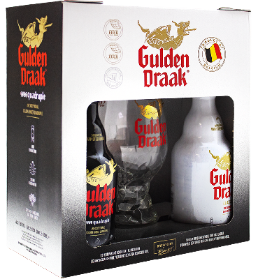 ван стеенберг гулден драак / van steenberge gulden draak набор (2 бут*0,33 л.+ бокал)