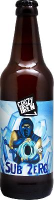 крейзи брю ниже нуля б/а / crazy brew sub zero (0,5 л.)