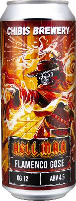 чибис хэлл мэн фламенко гозе / chibis hell man flamenco gose ж/б (0,5 л.)