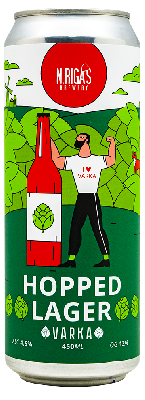 варка хоппд лагер / varka hopped lager ж/б (0,45 л.)