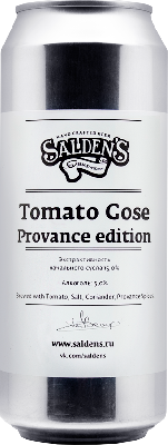 салденс томато гозе прованс эдишн / salden's tomato gose provance edition ж/б (0,45 л.)