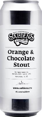 салденс чоколат & орандж стаут / salden's chocolate & orange stout ж/б (0,45 л.)