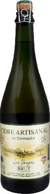 сидр ле верже артизанал де норманди брют / cider les vergers artisanal de normandie brut (0,75 л.)