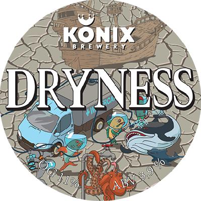коникс драйнесс / konix dryness пэт (20 л.)