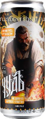 медовуха чудъ абрикос - каштан полусухая / mead chud apricot-chestnut ж/б (0,33 л.)