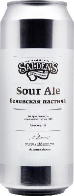 салденс сауэр эль белевская пастила / salden's sour ale belevskaya pastila ж/б (0,5 л.)
