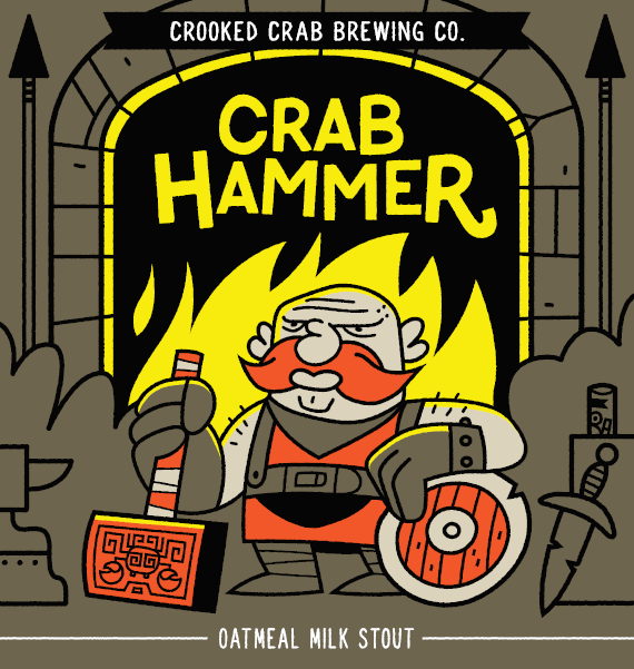 Краб Хаммер Милк Стаут