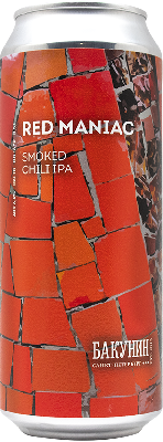 бакунин ред маньяк / bakunin red maniac ж/б (0,5 л.)