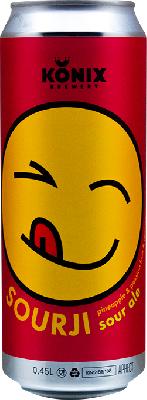 коникс сауржи пайнэппл пассион фрут / konix sourji pineapple passion fruit ж/б (0,45 л.)