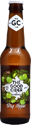сидр гуд сайдер сан-себастьян зеленое яблоко / the good cider of san sebastian dry apple (0,33 л.)