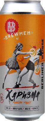 брюмен харизма пэшн фрут / brewmen xarizma passion fruit ж/б (0,5 л.)