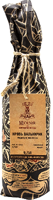 медовуха мьёльнир кровь валькирий / mead mjolnir krov valkirij (0,75 л.)