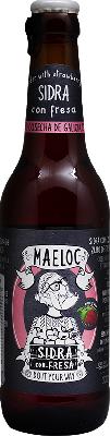 сидр маэлок кон фреса / cider maeloc con fresa (0,33 л.)
