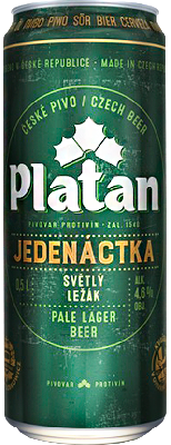 платан 11 / platan 11 svetly lezak ж/б (0,5 л.)