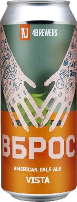 четыре пивовара вброс виста / 4 brewers vbros vista ж/б (0,5 л.)