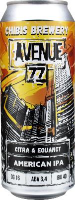 чибис авеню 77 цитра & экванот / chibis avenue 77 citra & equanot ж/б (0,5 л.)