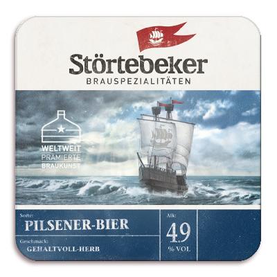 штертебекер пильзнер-бир / stortebeker pilsener-bier пэт (30 л.)