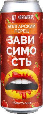 четыре пивовара зависимость болгарский перец / 4 brewers zavisimost' bolgarskij perecz ж/б (0,5 л.)