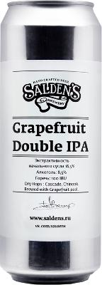 салденс грейпфрут дабл ипа / salden's grapefruit double ipa ж/б (0,45 л.)