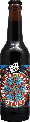 крейзи брю бразильский имперский стаут / crazy brew brazilian imperial stout (0,33 л.)