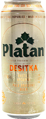 платан 10 / platan 10 svetle vycepni ж/б (0,5 л.)