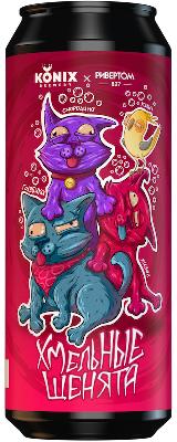 коникс хмельные щенята / konix drunken puppies ж/б (0,5 л.)