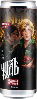 медовуха чудъ с бузиной полусухая / mead chud elder ж/б (0,33 л.)