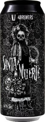четыре пивовара санта муэртэ / 4 brewers santa muerte ж/б (0,5 л.)