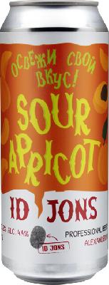айди джонс сауэр эприкот / id jons sour apricot ж/б (0,5 л.)