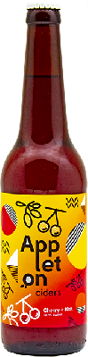 сидр эпплтон вишня + кизил / cider appleton cherry + kizil (0,5 л.)