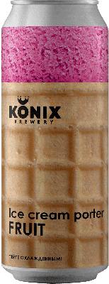 коникс мороженое портер фрут / konix ice cream porter frut ж/б (0,45 л.)