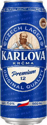 Карлова Крчма Премиум / Karlova Krcma Premium ж/б (0,5 л.) ЧЗ