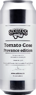 салденс томато гозе прованс эдишн / salden's tomato gose provance edition ж/б (0,5 л.)