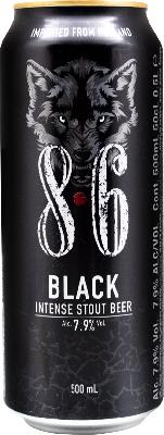 8.6 блэк / 8.6 black ж/б (0,5 л.)