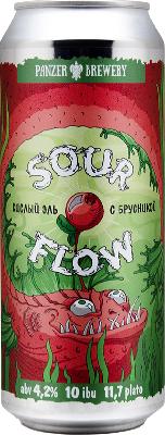 панзер кислое течение брусника / panzer sour flow cowberry ж/б (0,5 л.)