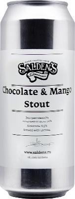 салденс чоколат & манго стаут / salden's chocolate & mango stout ж/б (0,5 л.)