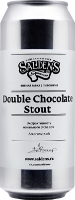 салденс дабл чоколат стаут / salden's double chocolate stout ж/б (0,45 л.)