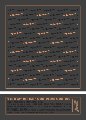 Уайлд Тёрки 2009 Сингл Баррел Бурбон Баррел Эйджд 2023 Американ Империал Стаут