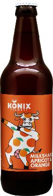 коникс милк шейк эприкот & орандж / konix milk shake apricot & orange (0,5 л.)