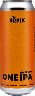 коникс одна ипа / konix one ipa ж/б (0,45 л.)