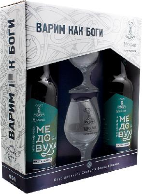 медовуха мьёльнир хель владычица / mead mjolnir hel vlady`chicza (2 бут*0,5 л.+ 2 бокала)