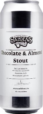 салденс чоколат & алмонд стаут / salden's chocolate & almond  stout ж/б (0,5 л.)