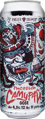 панзер рисовый самурай / panzer rice samurai ж/б (0,5 л.)
