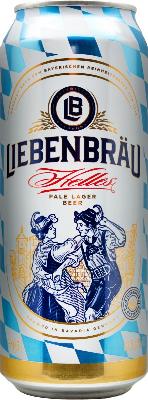 либенброй хеллес / liebenbräu helles ж/б (0,5 л.)