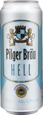 пилгер брой хель / pilger brau hell ж/б (0,5 л.)