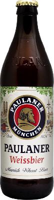 пауланер вайсбир нефильтрованное / paulaner weissbier naturtrub (0,5 л.) чз