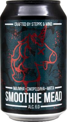 медовуха степь и ветер малина, черная смородина, мята / mead steppe & wind raspberry ж/б (0,33 л.)