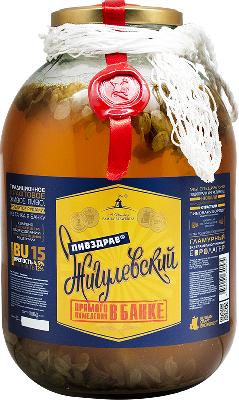пивздрав жигулевское прямого охмеления (3 л.)