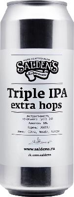 салденс трипл ипа экстра хопс / salden's triple ipa extra hops ж/б (0,5 л.)